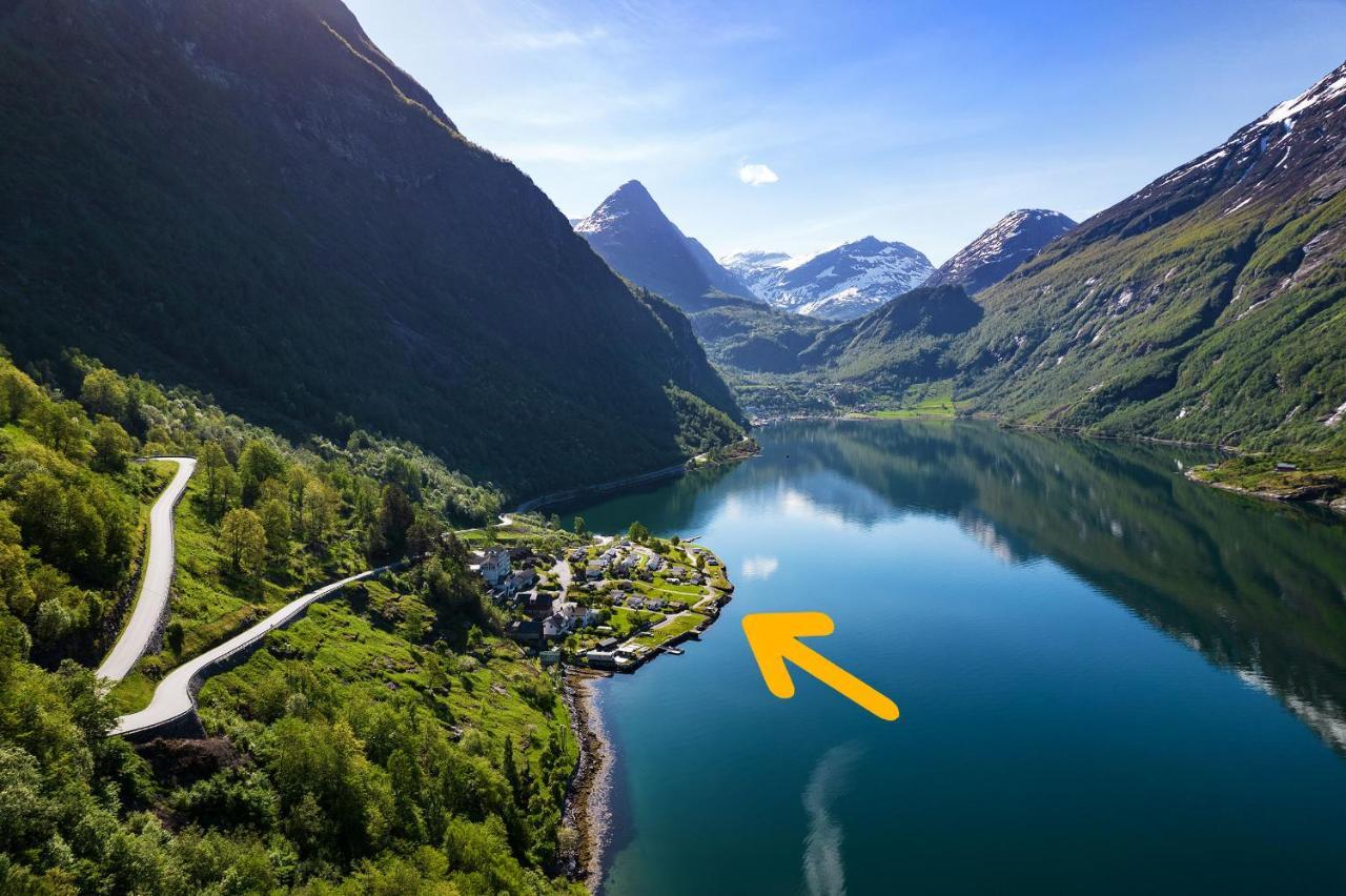 Hotel Geirangerfjorden Feriesenter Exterior foto