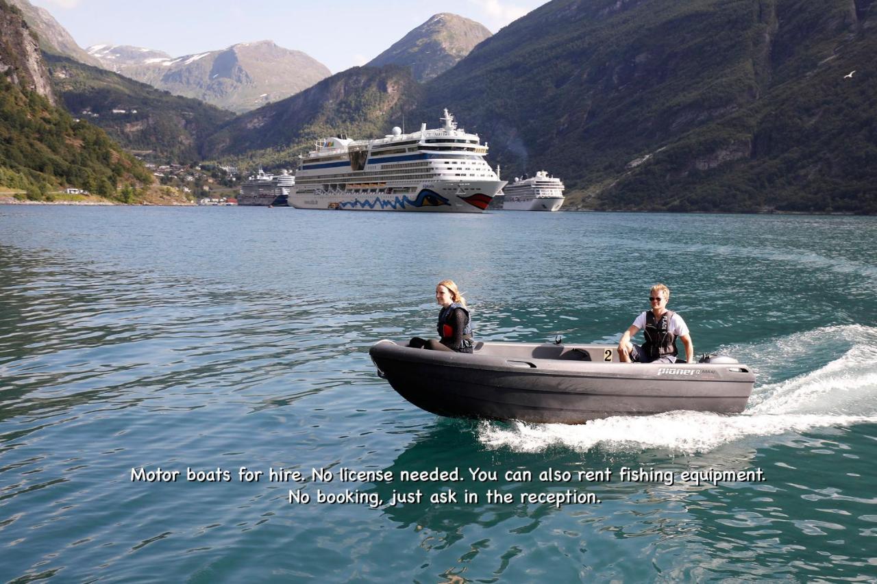 Hotel Geirangerfjorden Feriesenter Exterior foto